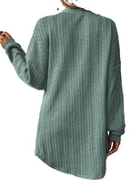 Chestnut Knit Cardigan With Pockets