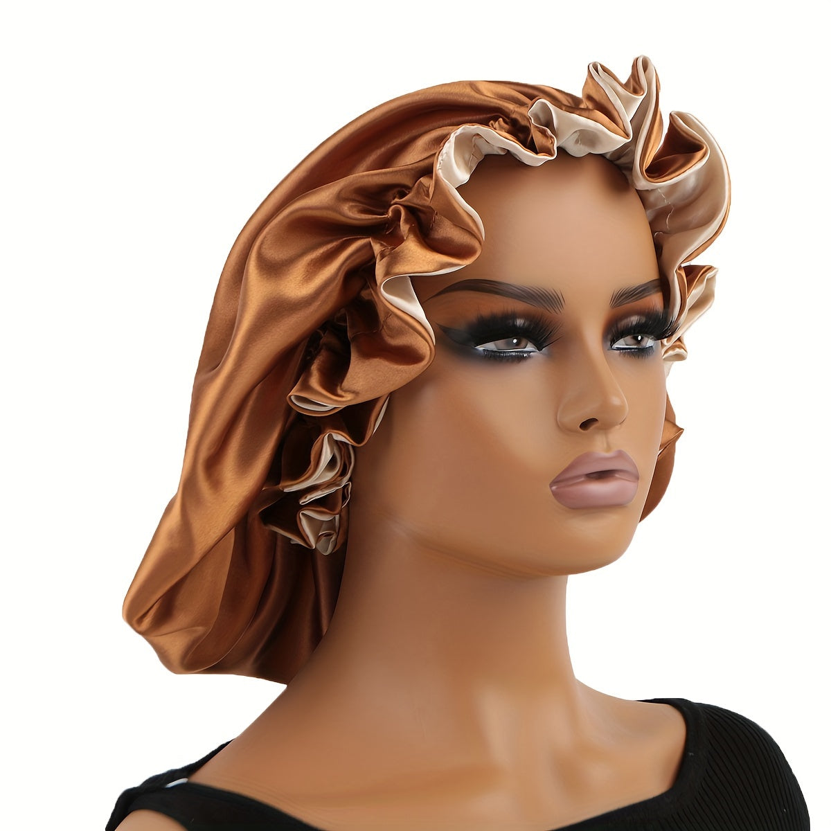 Reversible Satin Bonnet For Curly Hair