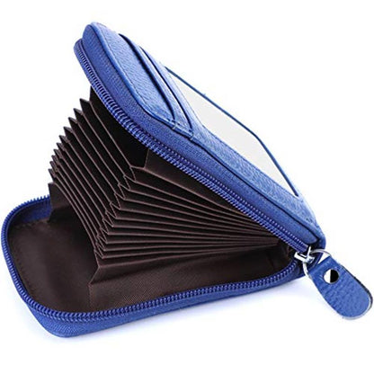 Genuine Leather Credit Card Wallet Stylish & Functional