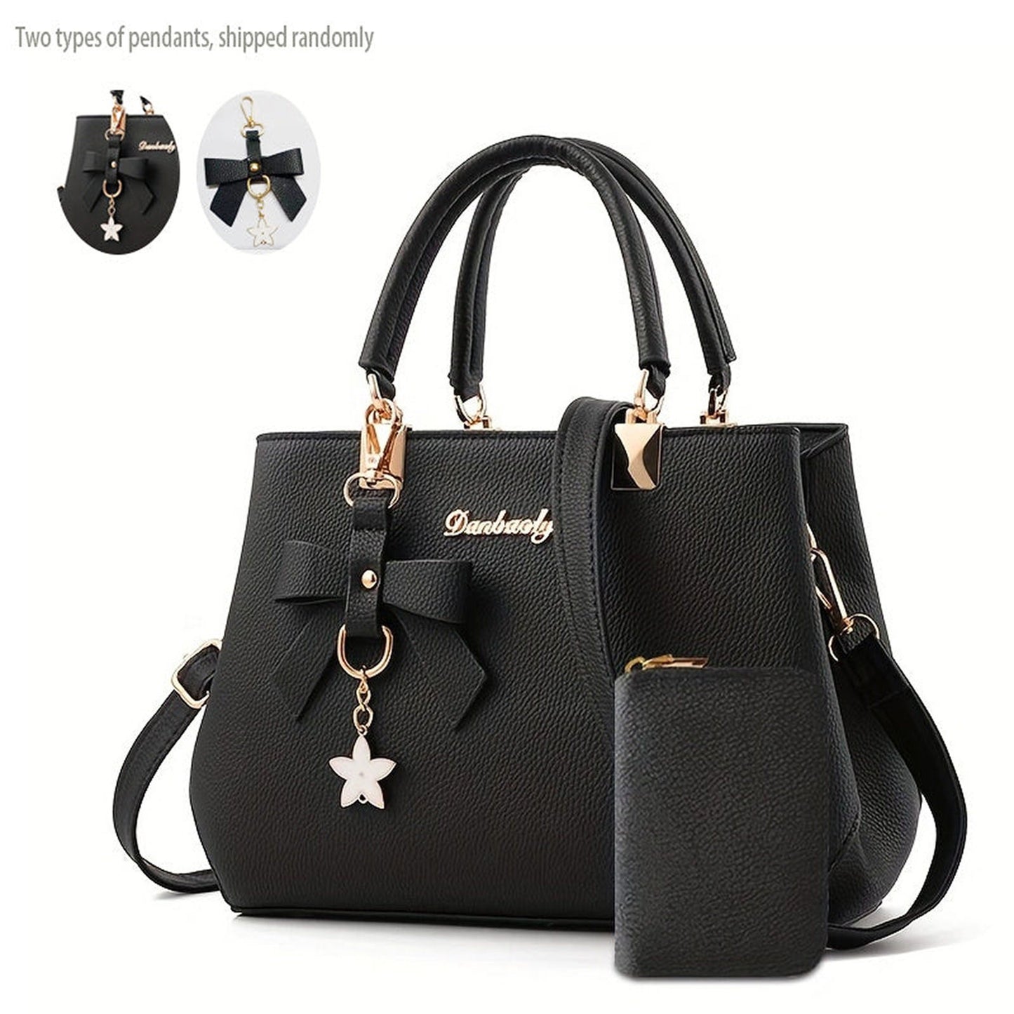 Chic Bow Decor Handbag For Women
