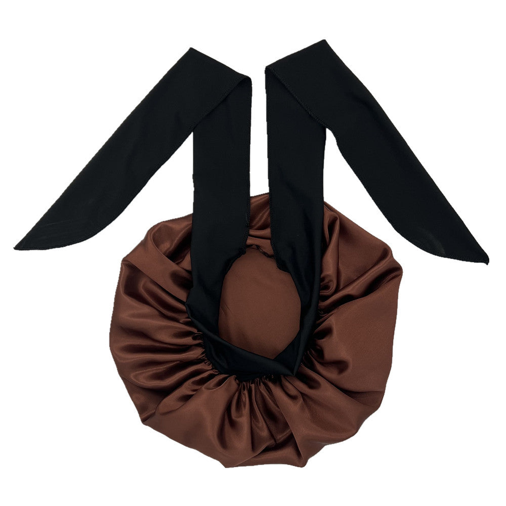 Jumbo Satin Sleep Bonnet For Hair Care