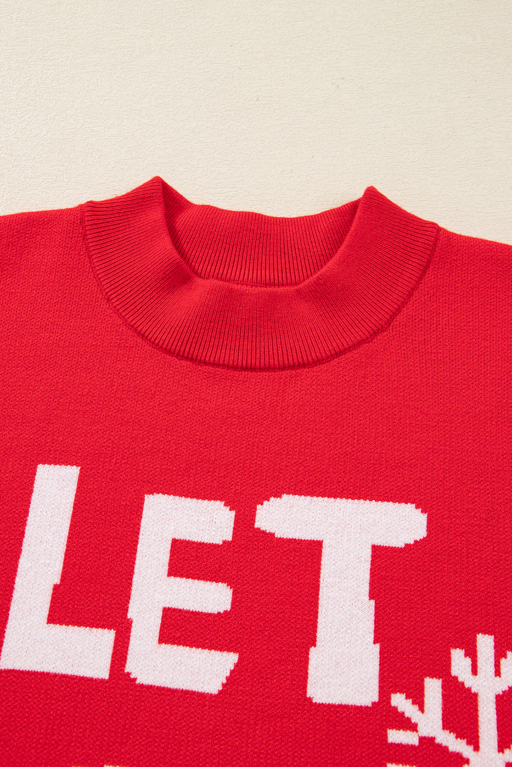 Let It Snow Christmas Sweater For Festive Style