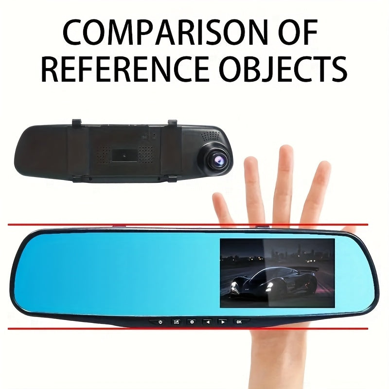 Hd Dash Cam With Night Vision Dual Lens