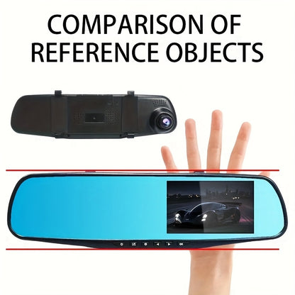 Hd Dash Cam With Night Vision Dual Lens