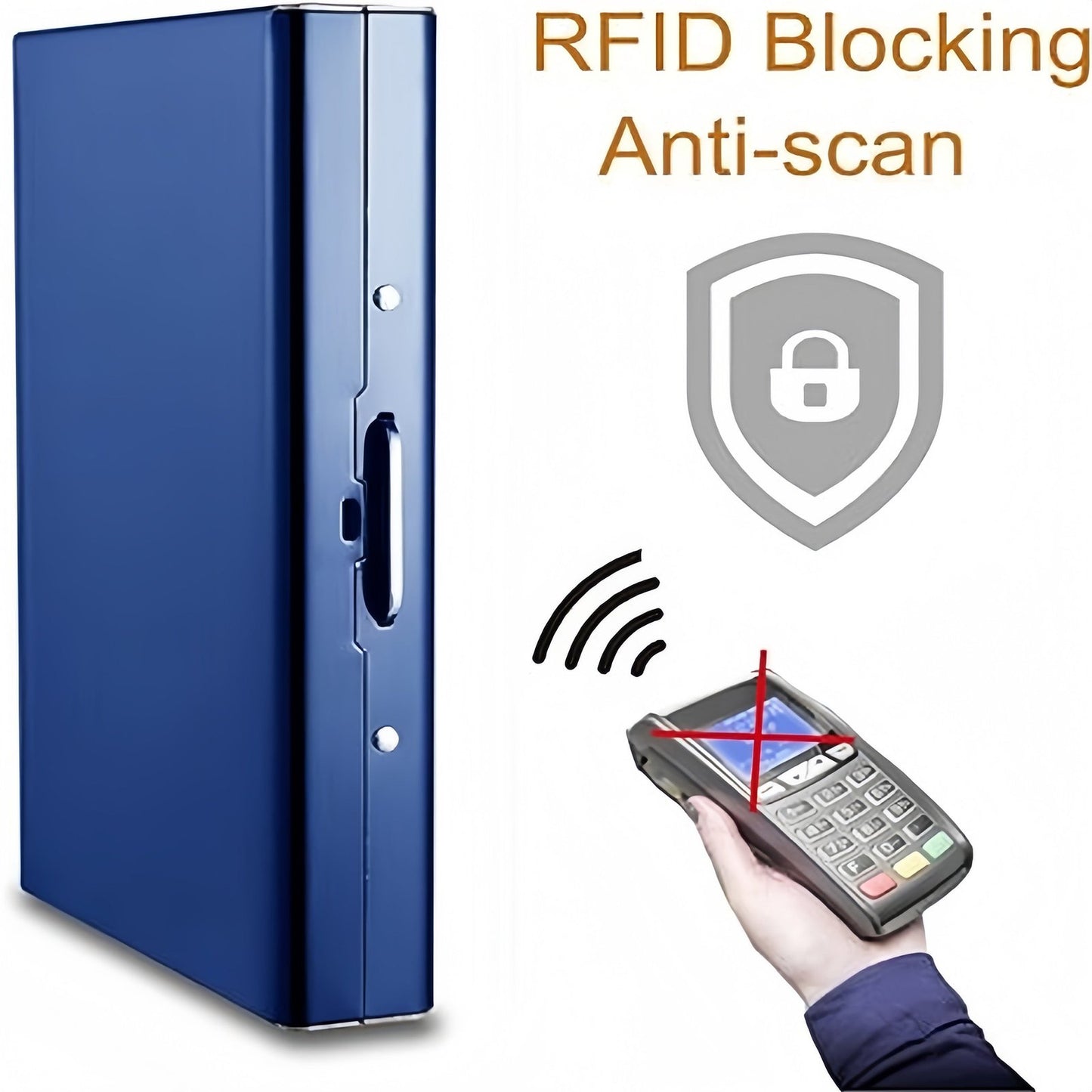 RFID Blocking Credit Card Holder Stylish & Secure
