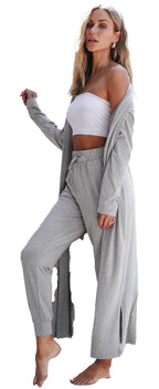 Light Grey Lounge Set For Women