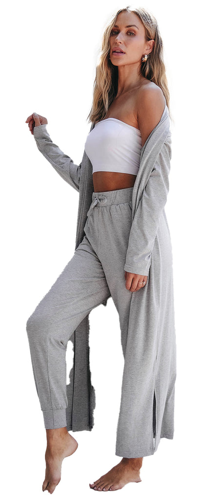 Light Grey Lounge Set For Women