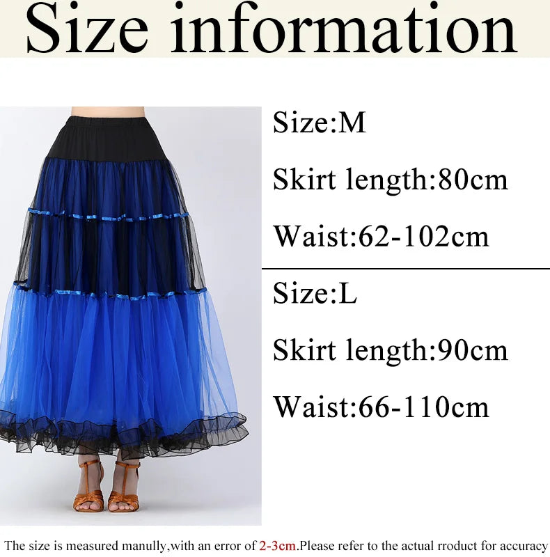 Blue Dance Costume Skirt for Dance With Costumes