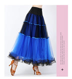 Blue Dance Costume Skirt for Dance With Costumes