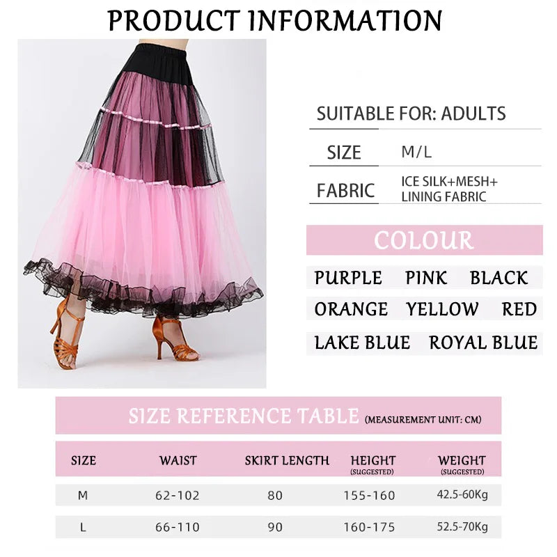 Blue Dance Costume Skirt for Dance With Costumes