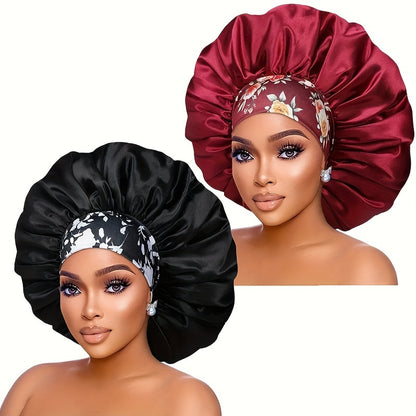 Oversized Satin Bonnet For Women