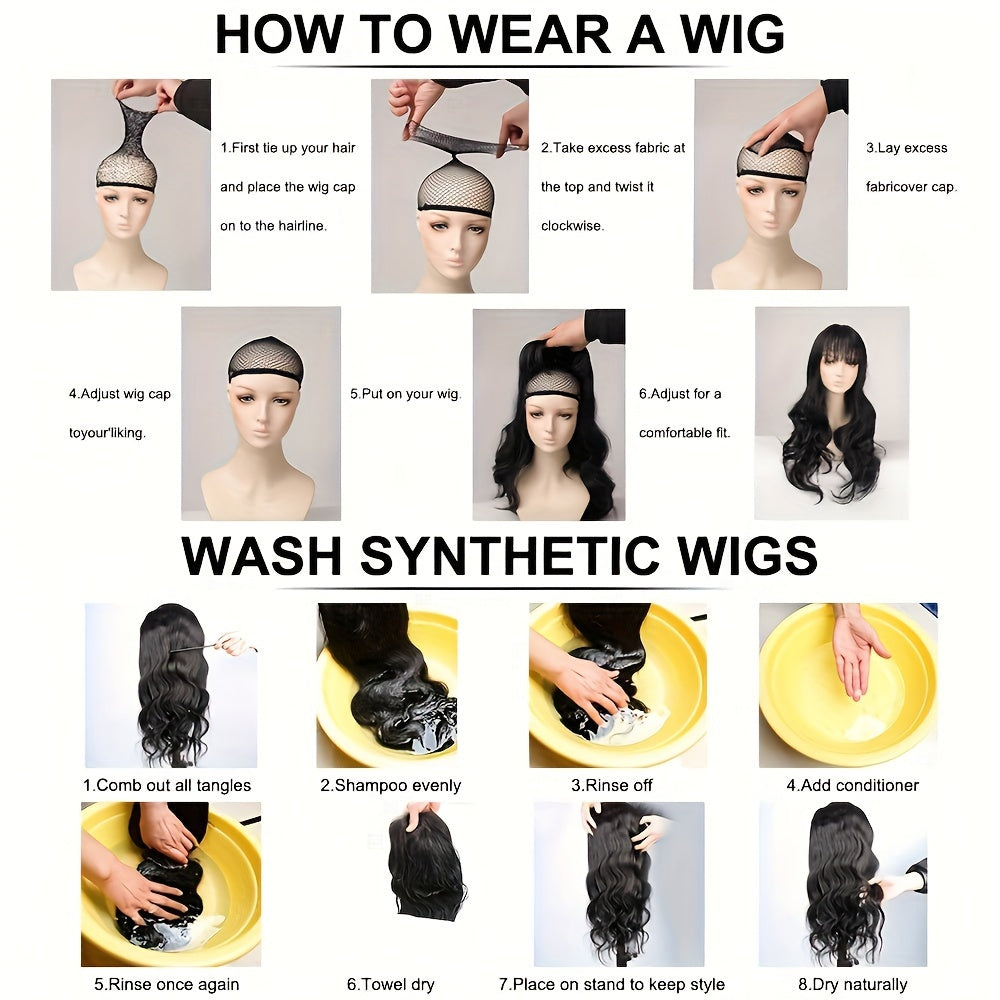Water Wave Synthetic Wig For Women
