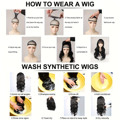 Water Wave Synthetic Wig For Women
