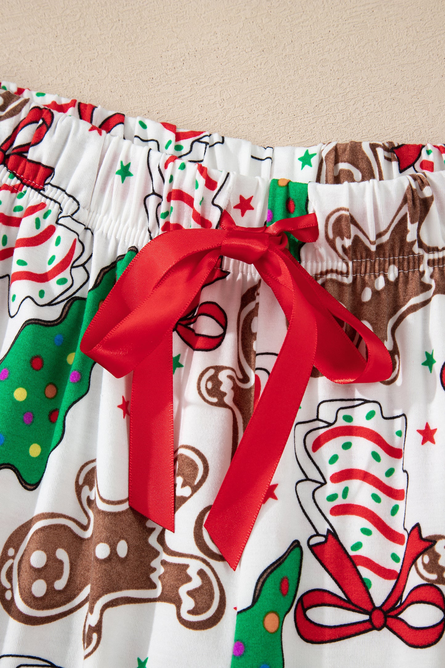 White Christmas Lounge Set For Women