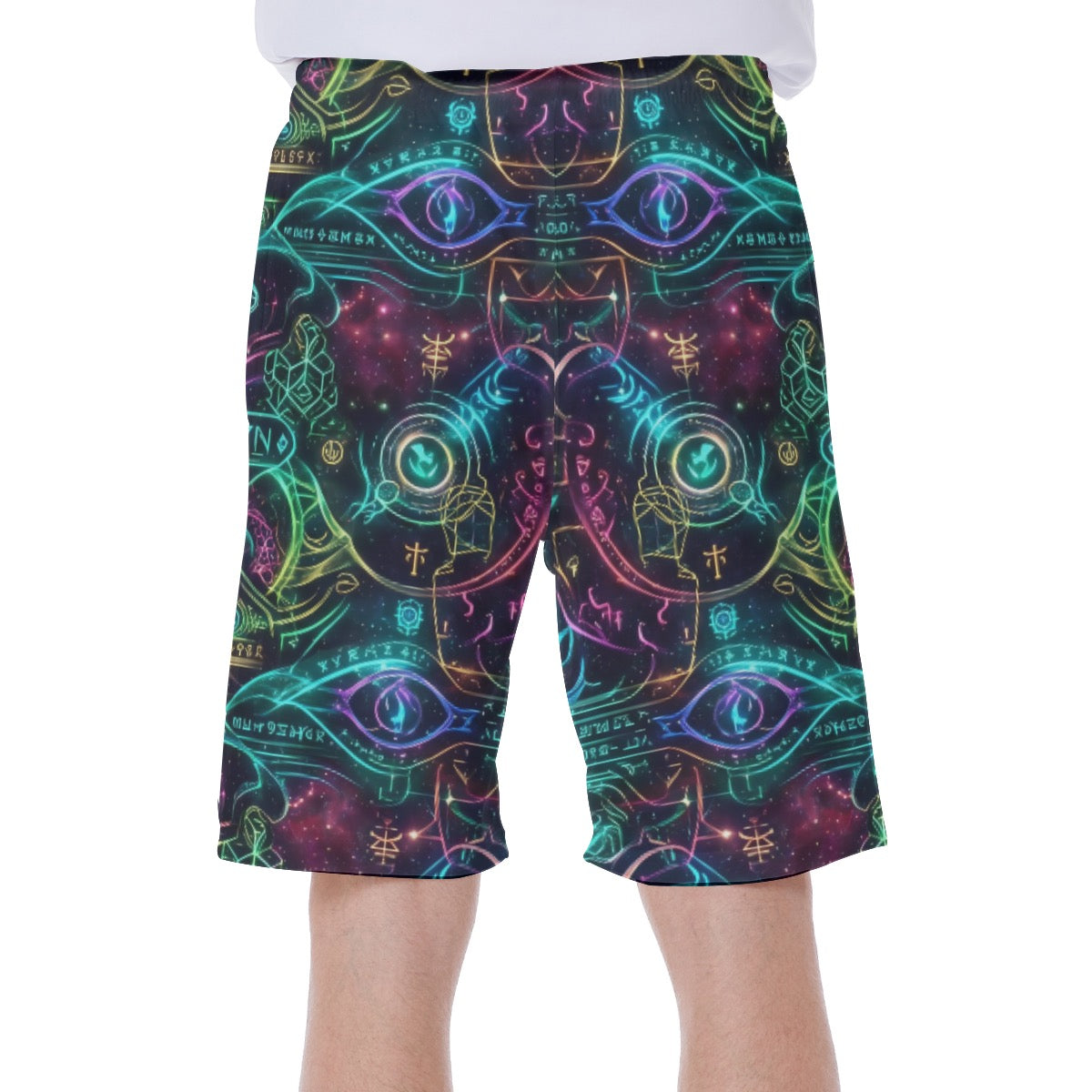 LuckeLadybug Boardshorts with Deep Space Nine Worf Pattern for Stylish Summer Wear