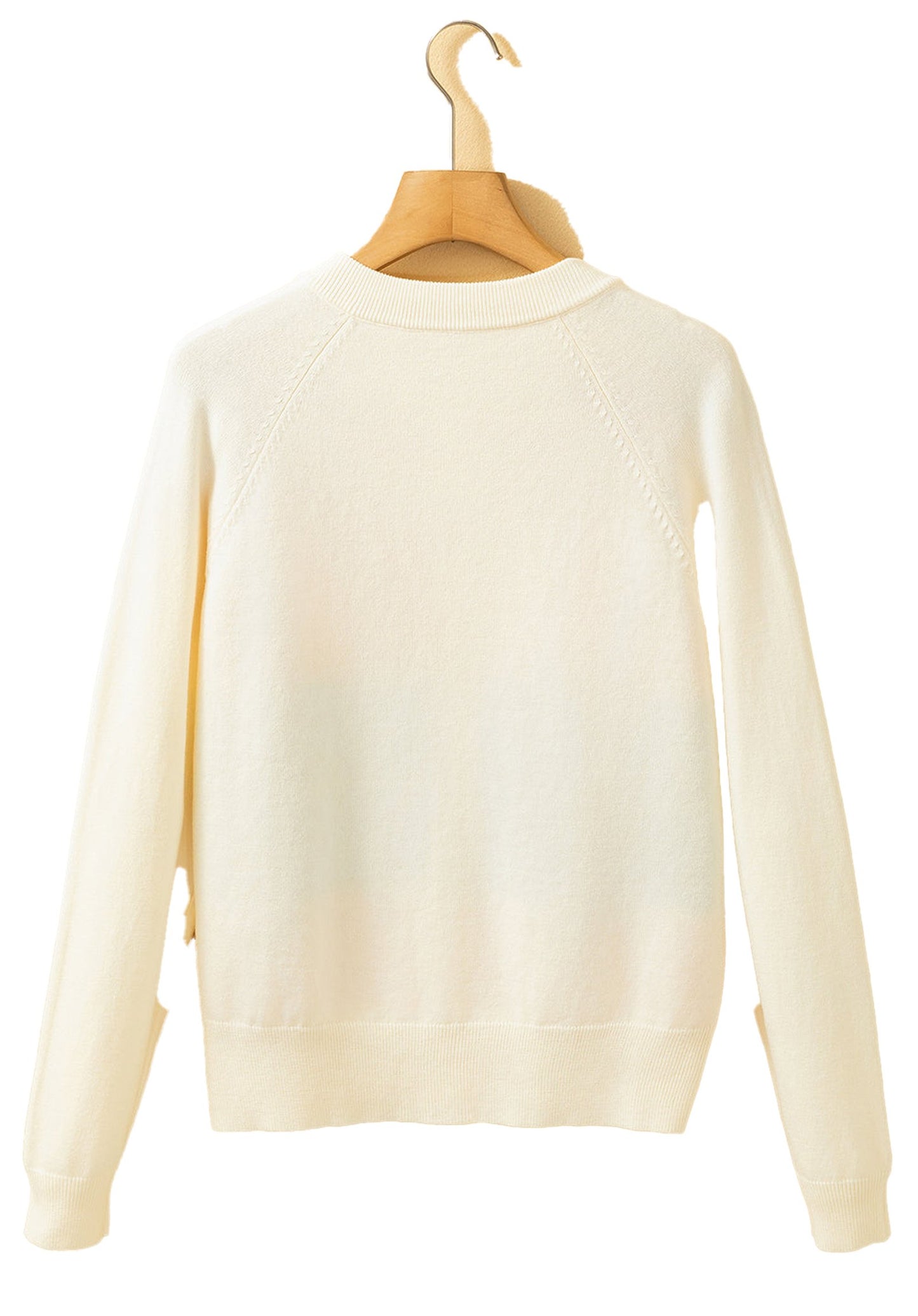 Colorful Stripe Button Front Cardigan