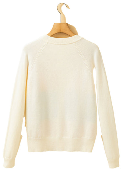 Colorful Stripe Button Front Cardigan