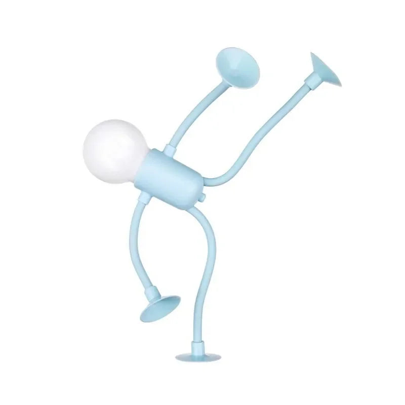 Fun Bulb Man Desk and Lamp for Creativity