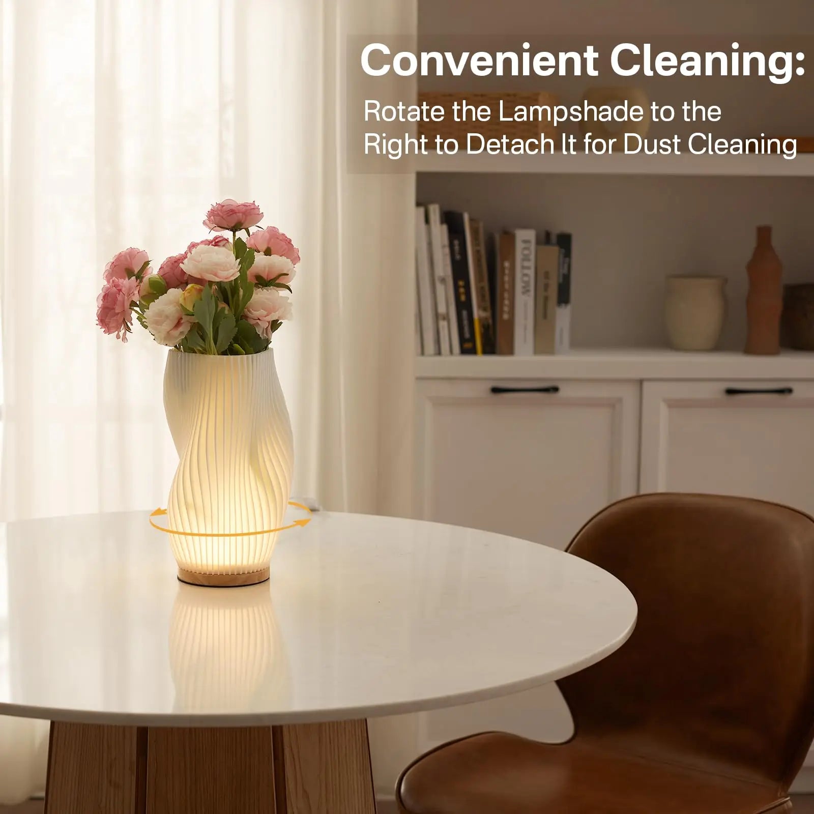 Desk and Lamp with Memory Function