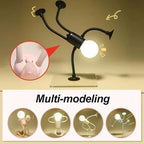Fun Bulb Man Desk and Lamp for Creativity