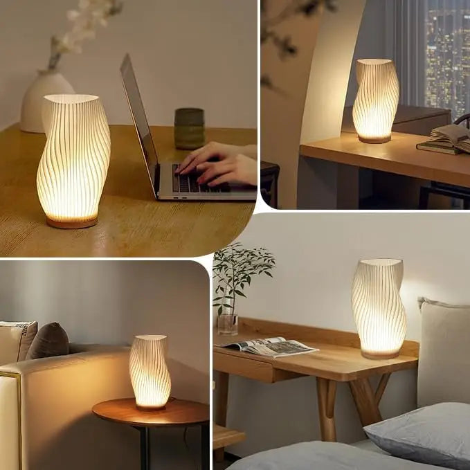 Desk and Lamp with Memory Function