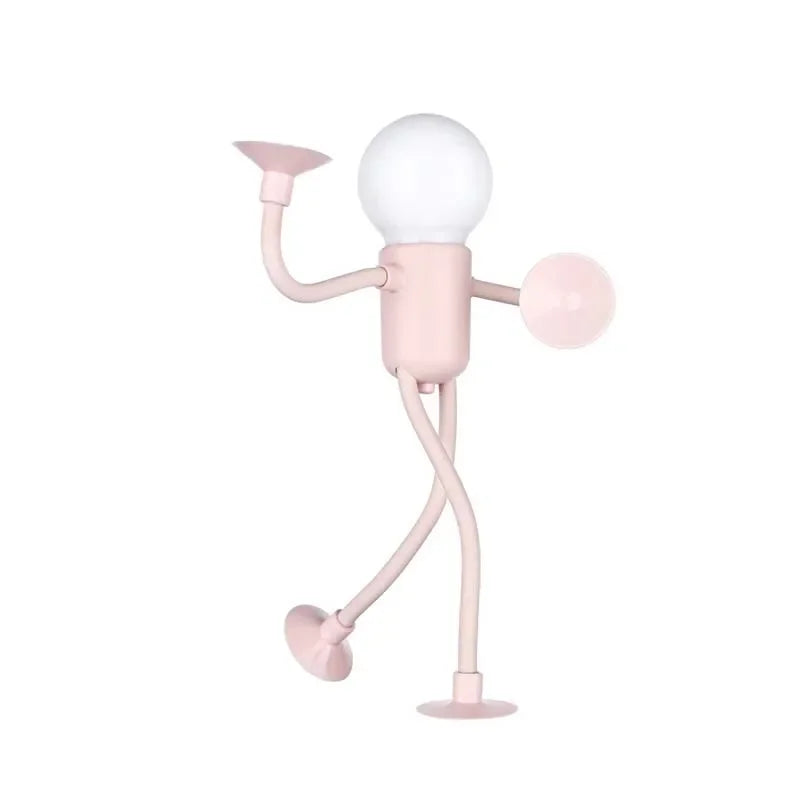 Fun Bulb Man Desk and Lamp for Creativity
