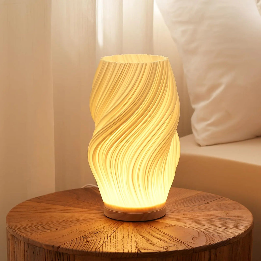 Desk and Lamp with Memory Function