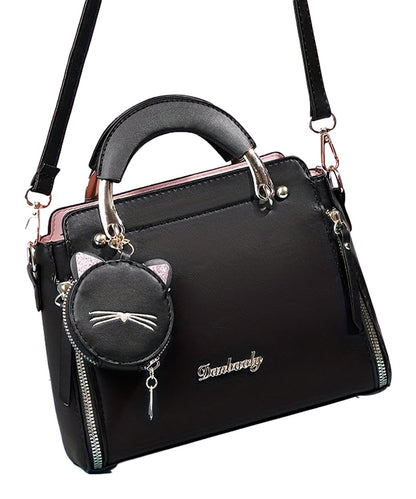 Cat Pendant Crossbody Bag For Stylish Flair