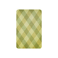 LuckeLadybug sherpa blanket in green tones featuring diamond pattern bedding design for cozy warmth