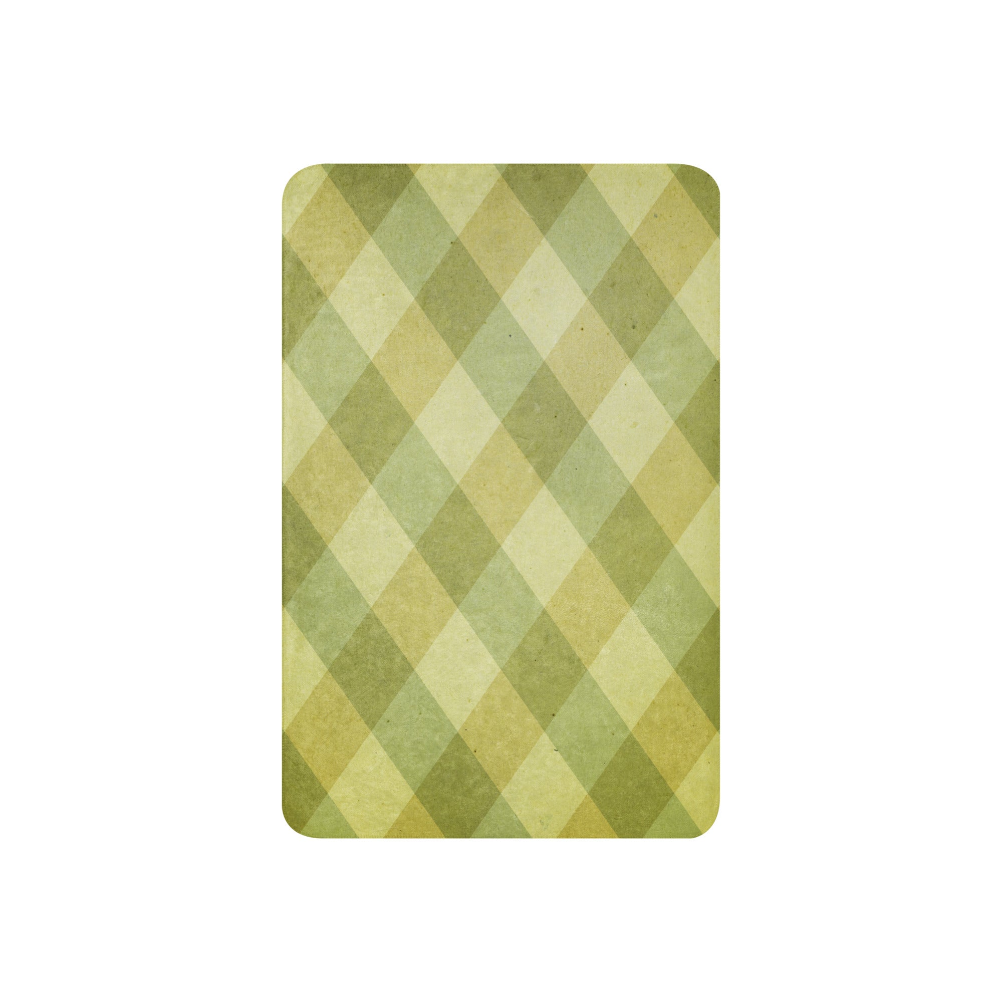 LuckeLadybug sherpa blanket in green tones featuring diamond pattern bedding design for cozy warmth