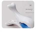 Cute white whale-shaped diaper clip art with a non-slip pinch design for easy handling