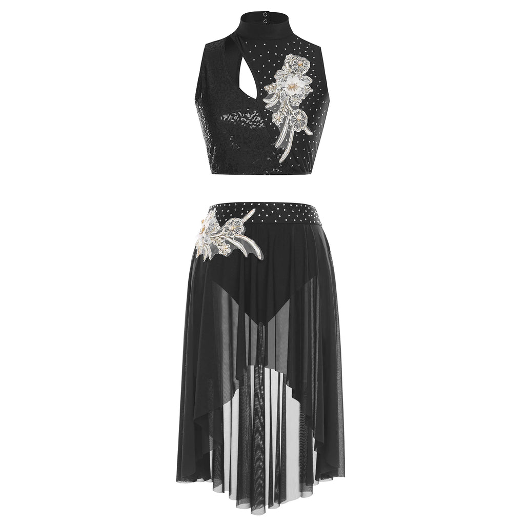 Dancewear Skirt Set for Performers