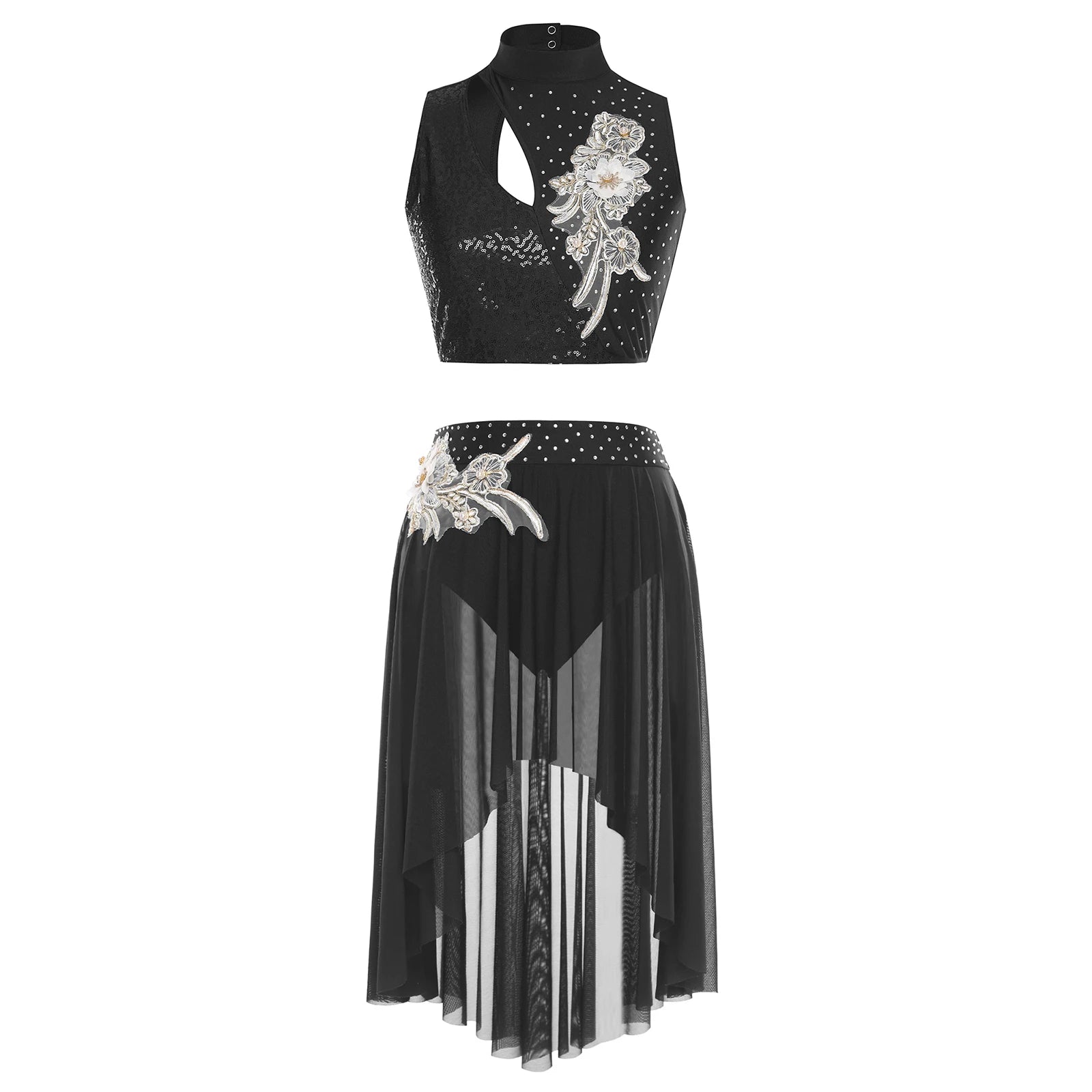 Dancewear Skirt Set for Performers