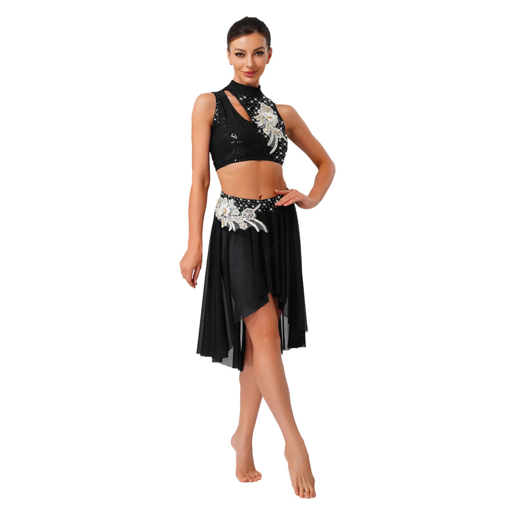 Dancewear Skirt Set for Performers