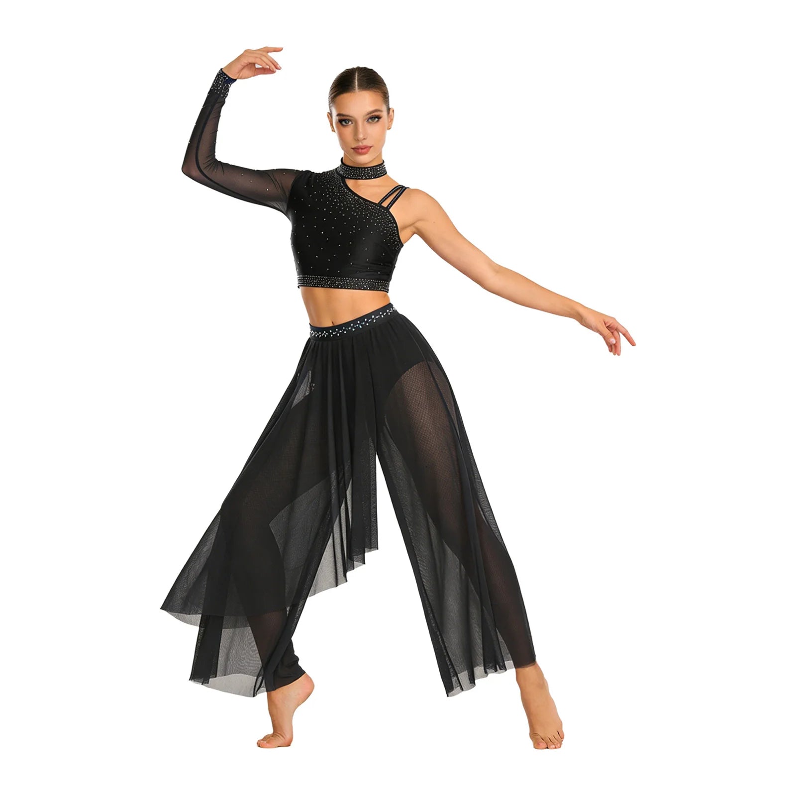 Dancewear - Elegant White Outfit