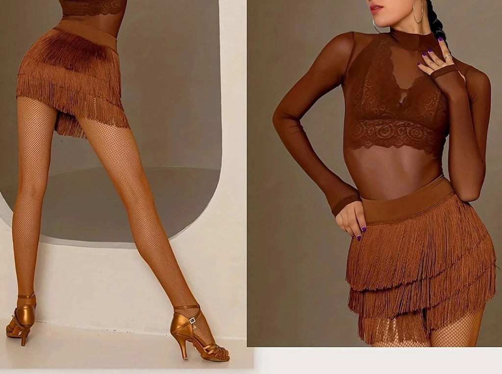 Dancewear Fringe Skirt
