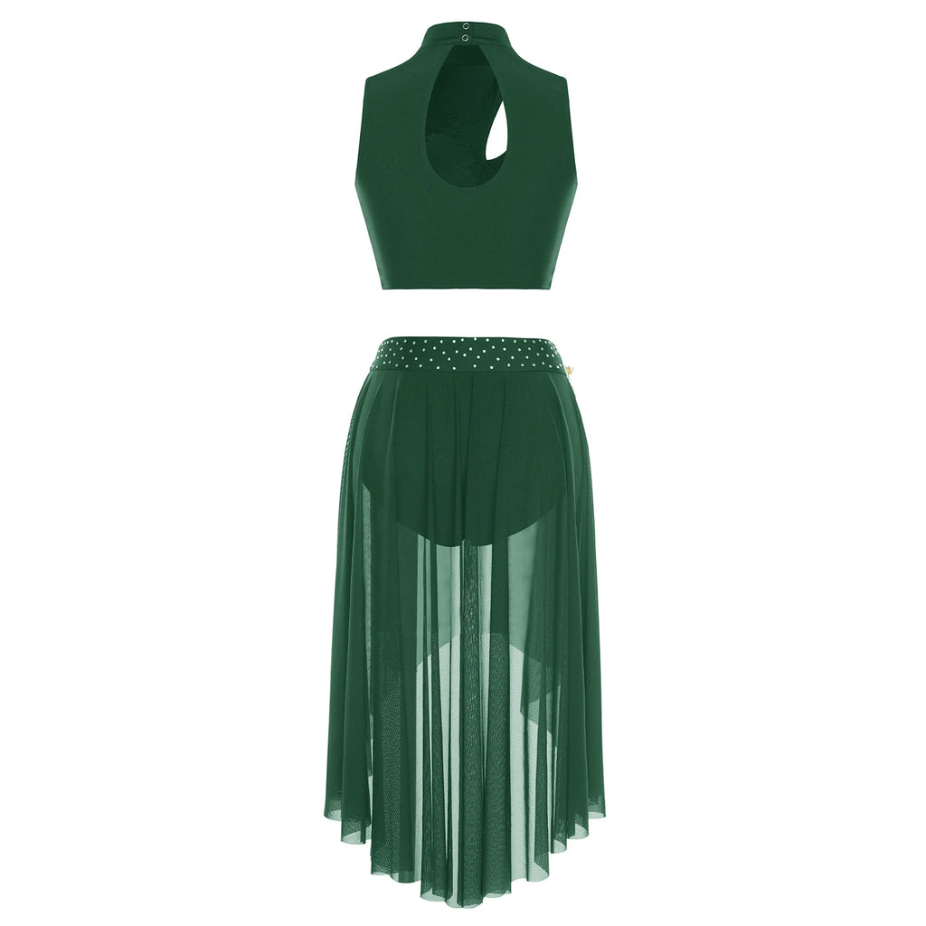 Dancewear Skirt Set for Performers