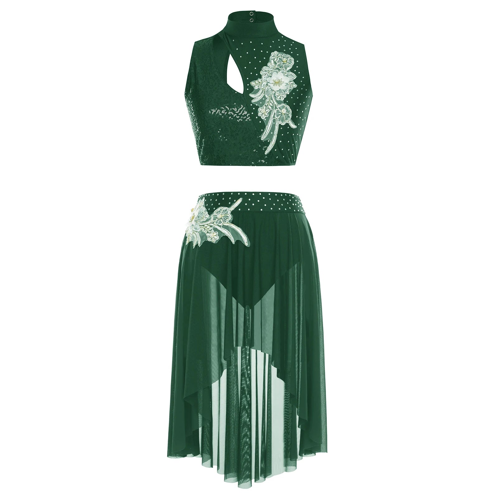 Dancewear Skirt Set for Performers