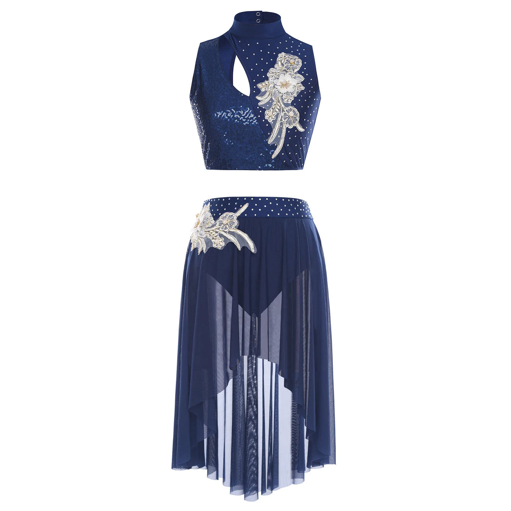 Dancewear Skirt Set for Performers