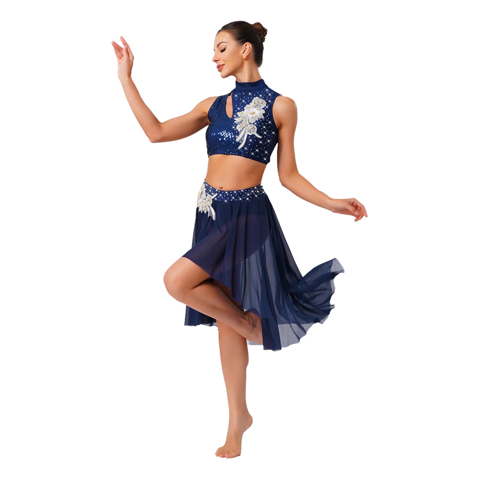 Dancewear Skirt Set for Performers