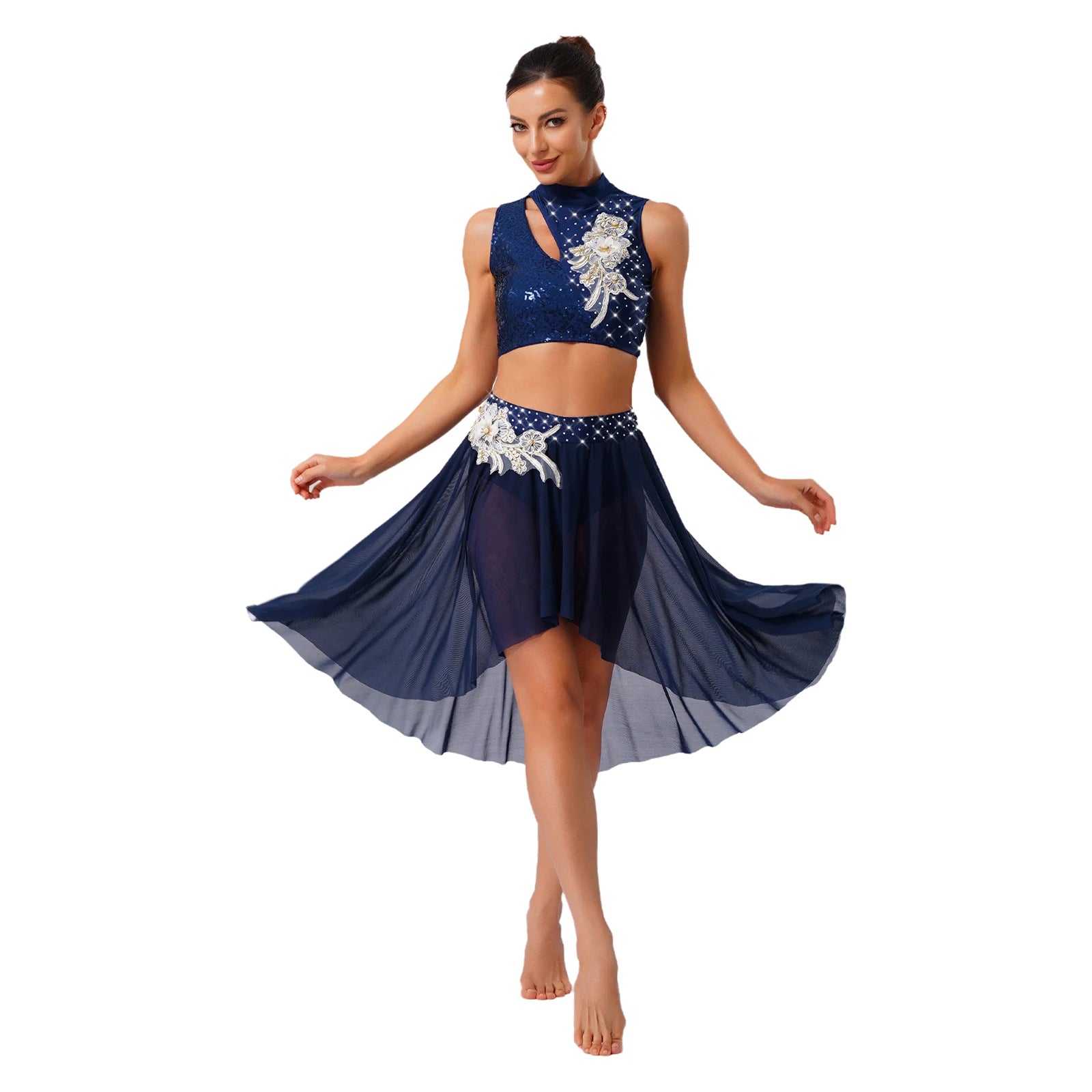Dancewear Skirt Set for Performers