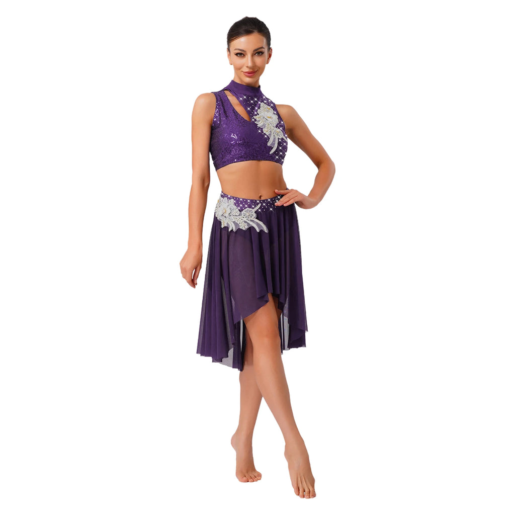 Dancewear Skirt Set for Performers