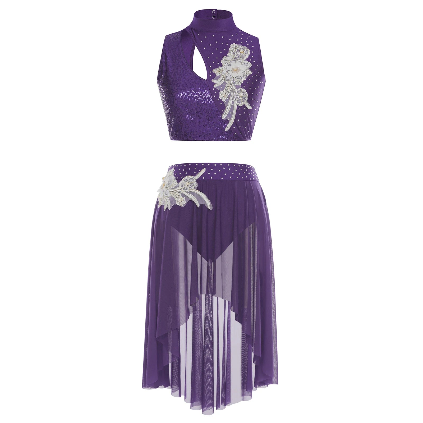 Dancewear Skirt Set for Performers