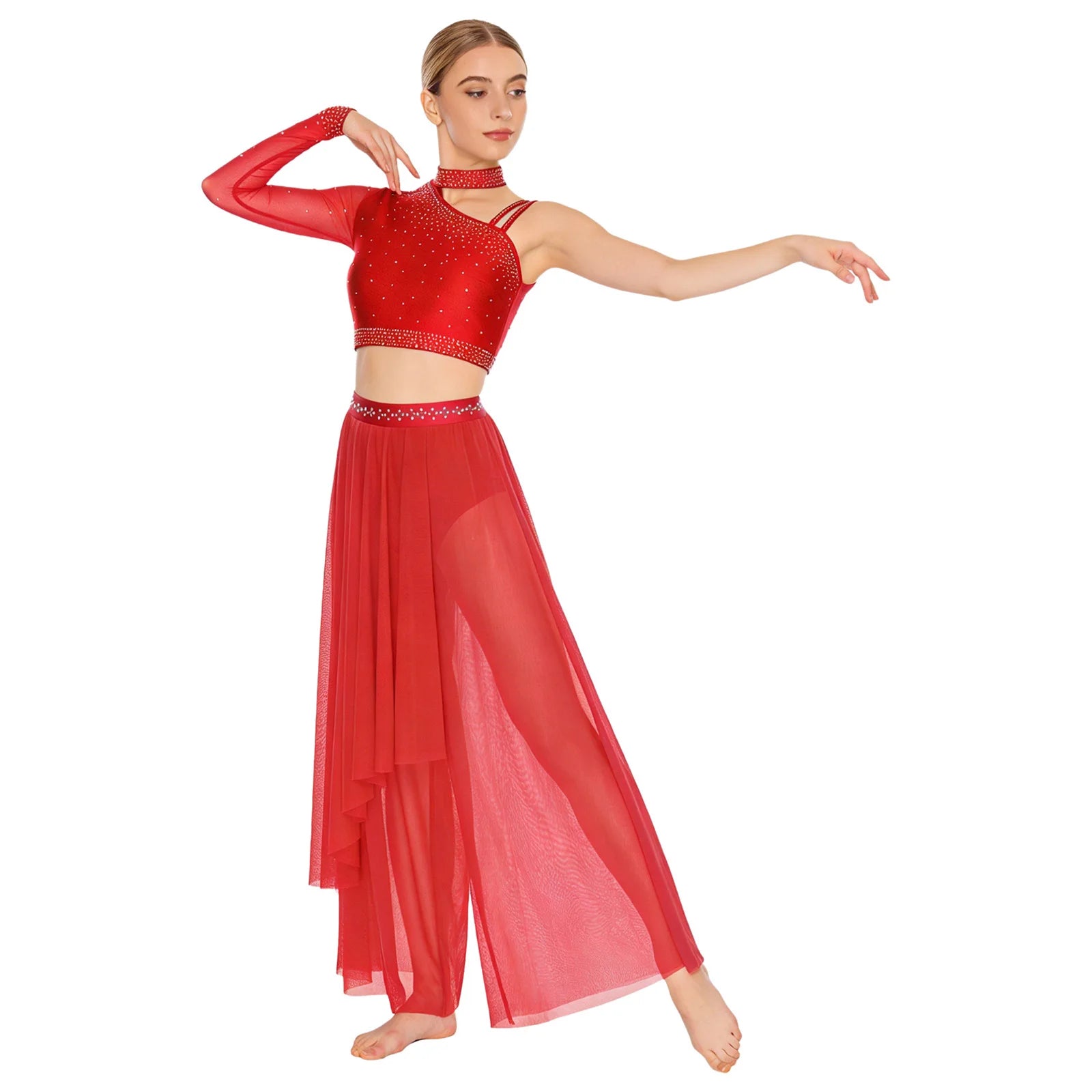 Dancewear - Elegant White Outfit