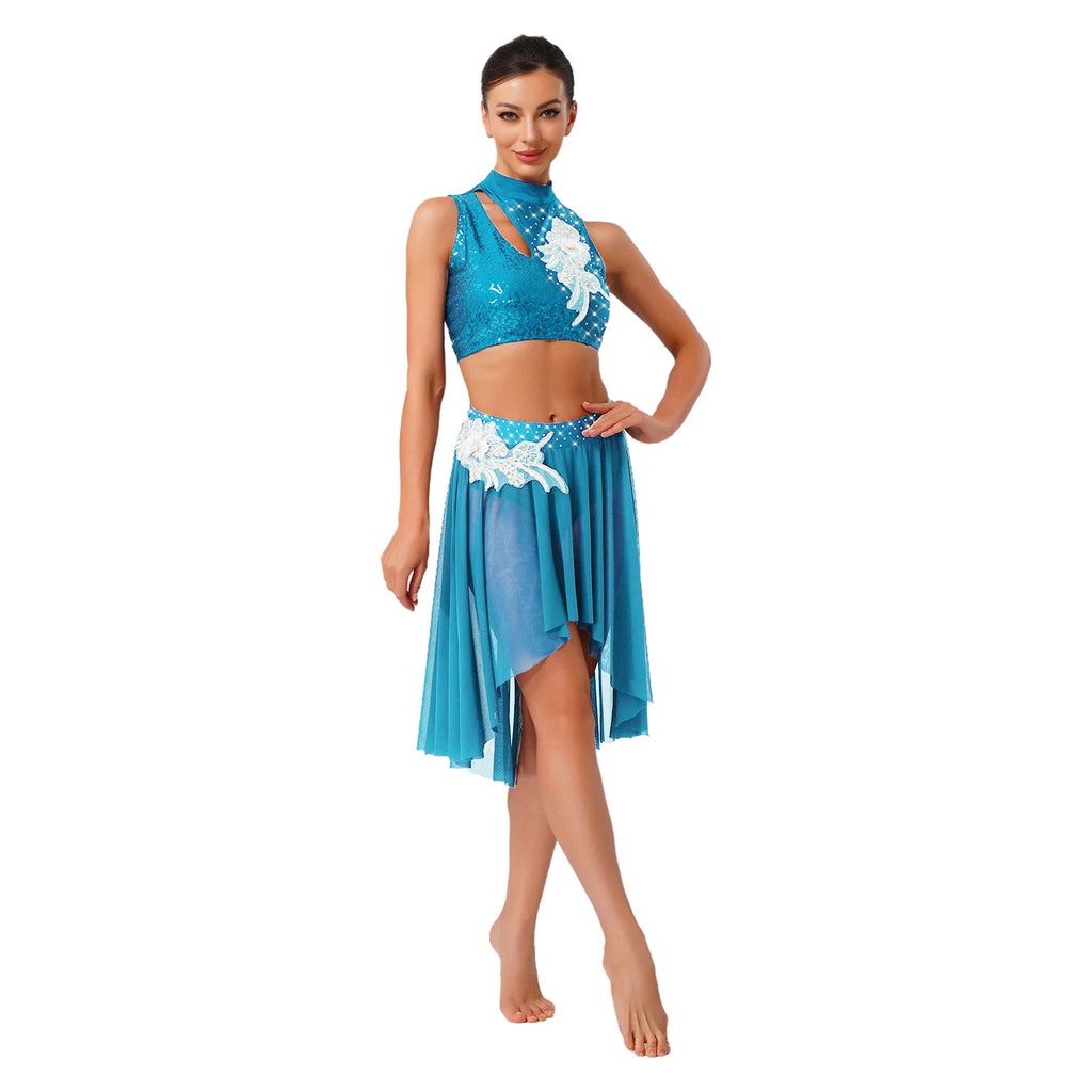 Dancewear Skirt Set for Performers
