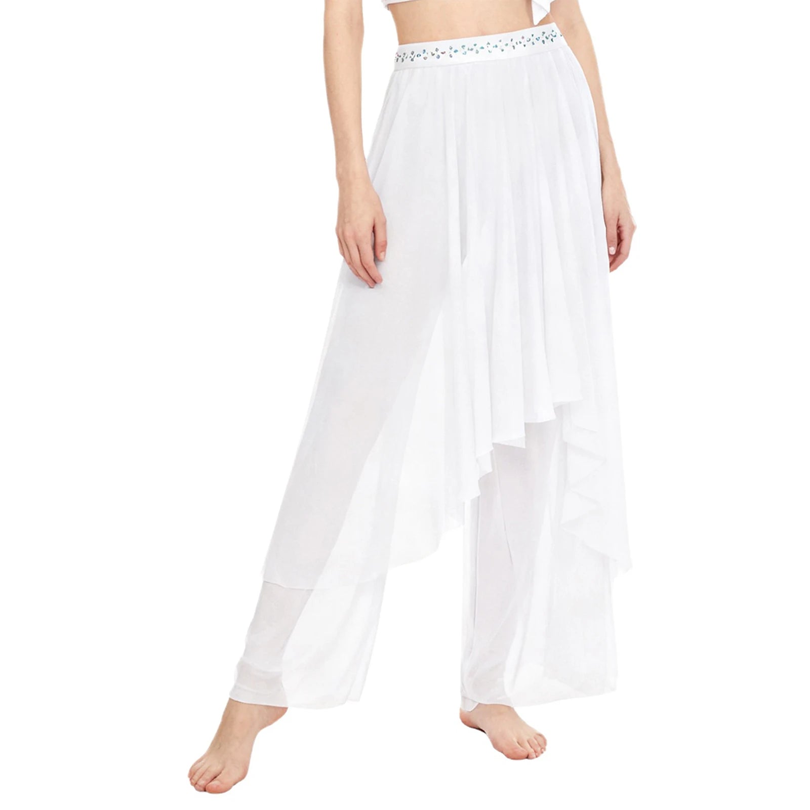 Dancewear - Elegant White Outfit