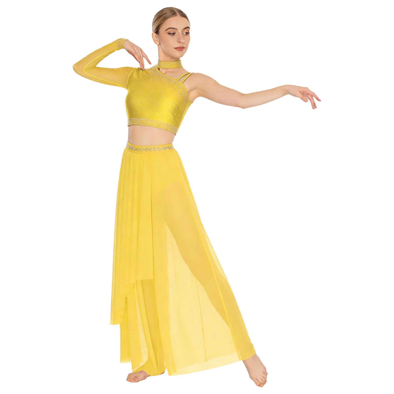 Dancewear - Elegant White Outfit