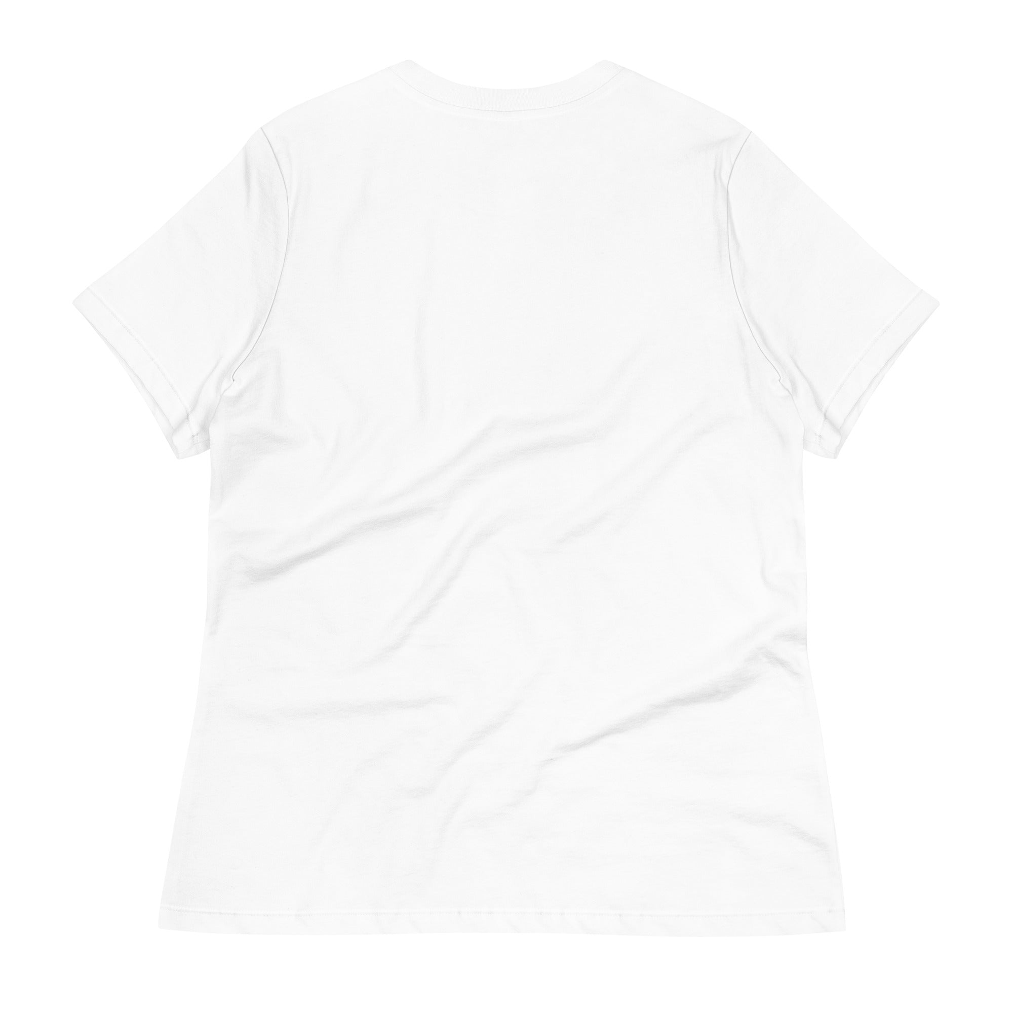White LuckeLadybug T-shirt blank back view Do you know where your kids are shirt