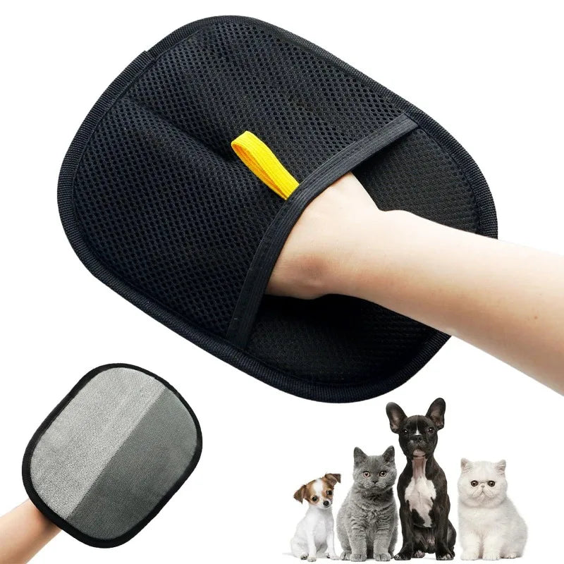LuckeLadybug Dog Grooming Gloves for Effective Pet Grooming Near Me with Comfortable Design