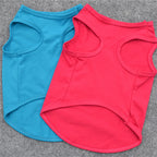 LuckeLadybug Dog Thunderstorm Vest in Blue and Pink for Comfort During Storms